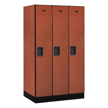 Salsbury Industries Wardrobe Locker, 36Wx64Hx21"D, 1Tier, Chrry 31351CHE