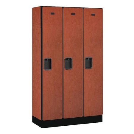 Salsbury Industries Wardrobe Locker, 36Wx64Hx15"D, 1Tier, Chrry 31355CHE