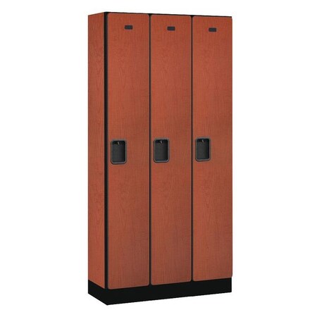 Salsbury Industries Wardrobe Locker, 36Wx76Hx15"D, 1Tier, Chrry 31365CHE