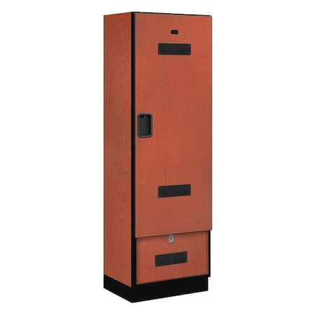 Salsbury Industries Gear Locker, 24Wx76Hx18"D, Chrry 30078CHE