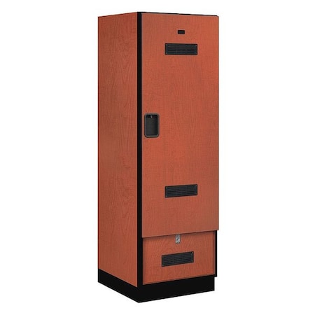Salsbury Industries Gear Locker, 24Wx76Hx24"D, Chrry 30074CHE