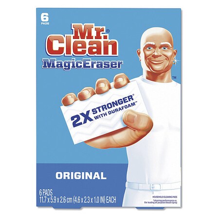 Mr. Clean Magic Eraser, 2-3/10" x 4-3/5" x 1", PK36 79009
