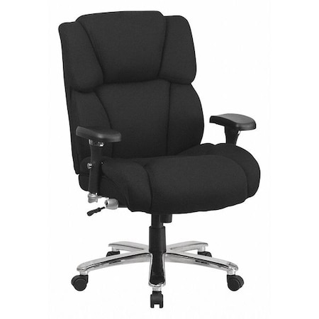 Flash Furniture Hercules Office Chair, Black Back, 30 in W 34" L 48" H, Adjustable Padded GO-2149-GG