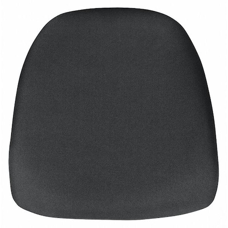 Flash Furniture Chiavari Chair Cushion, Black Back, 15 W 15-1/2" L 1.75 H, Fabric Seat BH-BLACK-HARD-GG