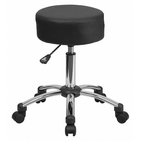 Flash Furniture Black Leather Medical Stool BT-191-1-GG