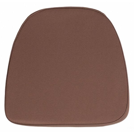 Flash Furniture Chiavari Chair Cushion, Tan Back, 16 W 15-1/2" L 1.75 H, Fabric Seat BH-BRN-GG