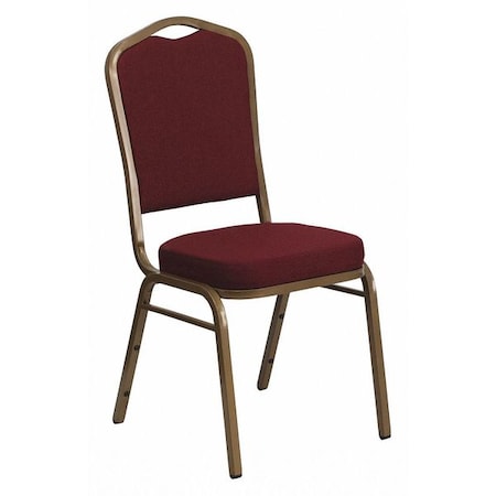 Flash Furniture Hercules Banquet Chair, 17-1/4 in W 20-1/4" L 38" H, Fabric Seat FD-C01-ALLGOLD-3169-GG