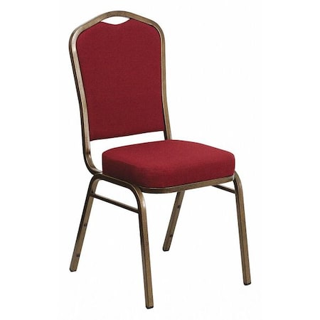 Flash Furniture Hercules Banquet Chair, 17-1/4 in W 20-1/4" L 38" H, Fabric Seat FD-C01-GOLDVEIN-3169-GG