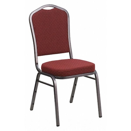Flash Furniture Hercules Banquet Chair, 17-1/4 in W 20-1/4" L 38" H, Fabric Seat NG-C01-HTS-2201-SV-GG