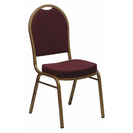 Flash Furniture Hercules Banquet Chair, 17-1/4 in W 20-1/4" L 37-1/2" H, Fixed, Fabric Seat FD-C03-ALLGOLD-EFE1679-GG