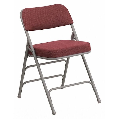 Flash Furniture Burgundy Fabric Folding Chair AW-MC320AF-BG-GG