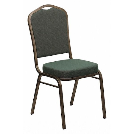 Flash Furniture Hercules Banquet Chair, 17-1/4 in W 20-1/4" L 38" H, Fabric Seat FD-C01-GOLDVEIN-0640-GG