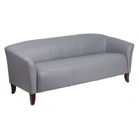 Flash Furniture Sofa, 29" x 29", Upholstery Color: Gray 111-3-GY-GG
