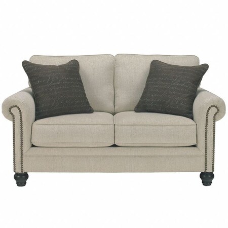 Flash Furniture Linen Loveseat By Ashley Milari, 39" x 39" FSD-1309LS-LIN-GG