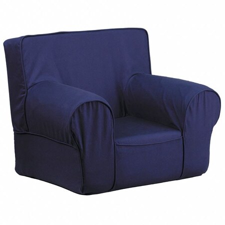 Flash Furniture Small Solid Kids Chair, Navy Blue DG-CH-KID-SOLID-BL-GG