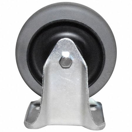 Rubbermaid Commercial Plate Caster, Polyurethane, 6 1/4"H 1874660
