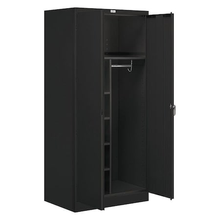 Salsbury Industries Storage Cabinet, 36"Wx78"Hx24"D, Blue 9274BLK-U