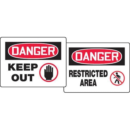 Accuform Quik Sign Fold-Ups Floor Sign, 18 in H, 24 in W, Plastic, Rectangle, English, PFK112 PFK112