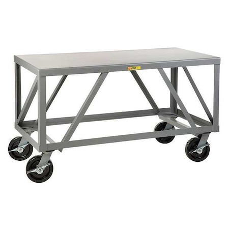 Little Giant Mobile Table, 72" L x 36" W x 34" H IPH-3672-8PHBK