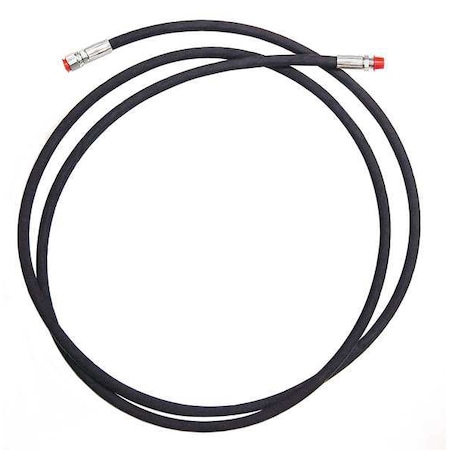 Wheeler-Rex Output Hose, High Pressure, 10 Ft, 1/4 In 3917
