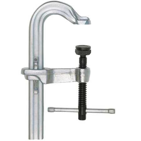 Bessey 14 in Bar Clamp, Tempered Drop-Forged Steel Handle and 4 in Throat Depth 8500HPC-14