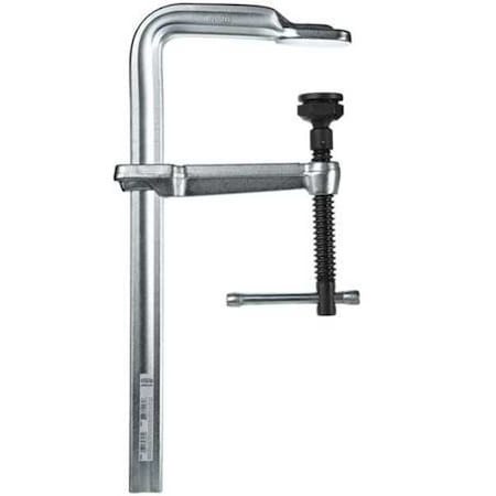 Bessey 9 in Bar Clamp, Tempered Drop-Forged Steel Handle and 5 1/2 in Throat Depth GSM25