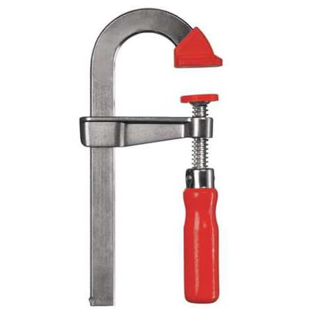 Bessey 6 in Bar Clamp, Wood Handle and 2 in Throat Depth LMU2.006
