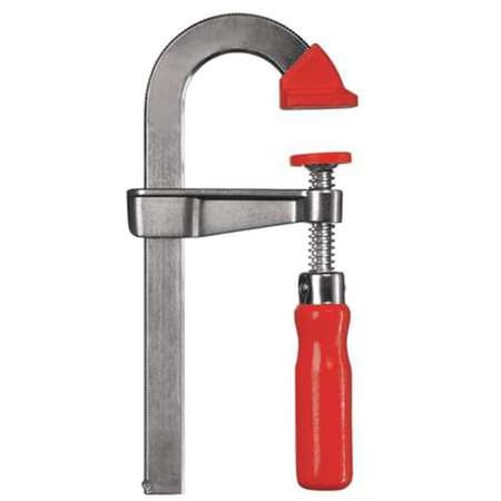 Bessey 8 in Bar Clamp, Wood Handle and 2 in Throat Depth LMU2.008