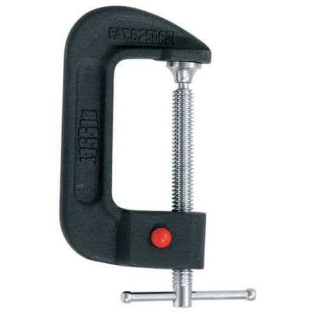 Bessey Quick Release C-Clamp, 6-5/8", Iron, 1200lb QRCC6
