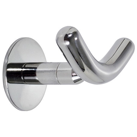 Wingits Bathroom Hook, 2 Hook, 2-1/8In D, Polished WMEDRHPS