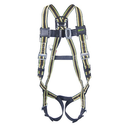 Miller Full Body Harness, L/XL, Polyester E850-2/UGN