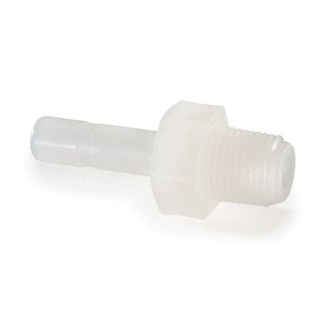 Parker Tube Stem Adapter, 1/4" Tube Size, natural F6TMC4