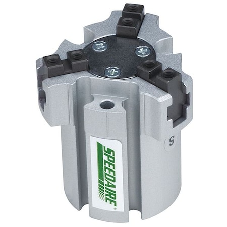 Smc Gripper, 3 Finger, Long, 118 LBF MHSL3-80D