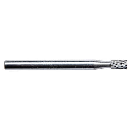 Zoro Select Carbide Bur, Inverted Cone, 1/8 19D929