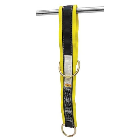 Condor Cross Arm Strap, 6 ft Length, 425 lb Weigth Capacity, Polyester Anchor, D-Ring 19F391