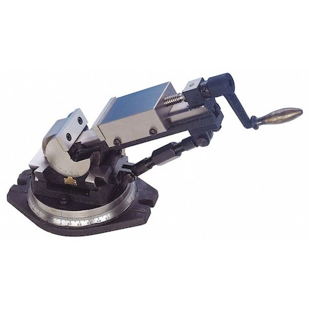 Palmgren Three Axis Milling Machine Vise, 4 In 22704