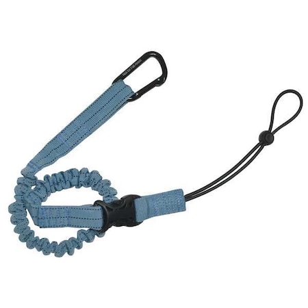 Falltech Tool Lanyard, 35 In. L, Blue, Polyester 5027E
