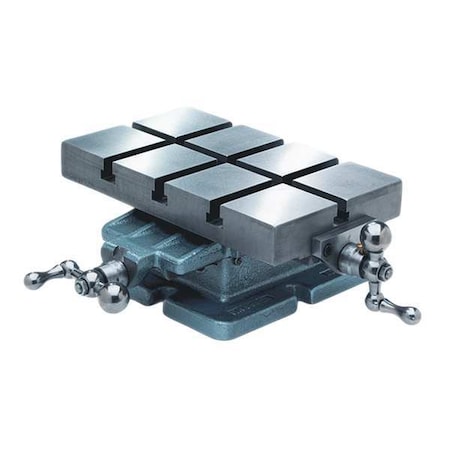 Palmgren Dual Cross Slide Table, 6 x 10 In 9636103