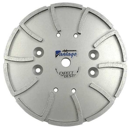 Diamond Vantage Grinding Head, 20 Segment, Med Bond, 10 In DVCCM2001