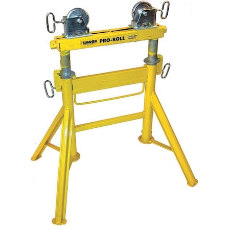 Sumner Roller Head Pipe Stand, 1/2 to 36 In. 4375SSWH