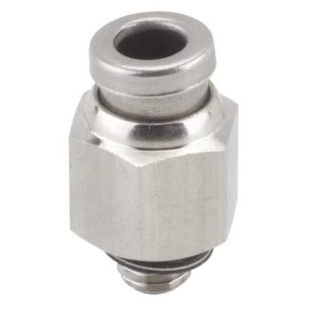 Smc 10/32" x 1/4" Tube x MNPT SS Male Adapter KQG2H07-32