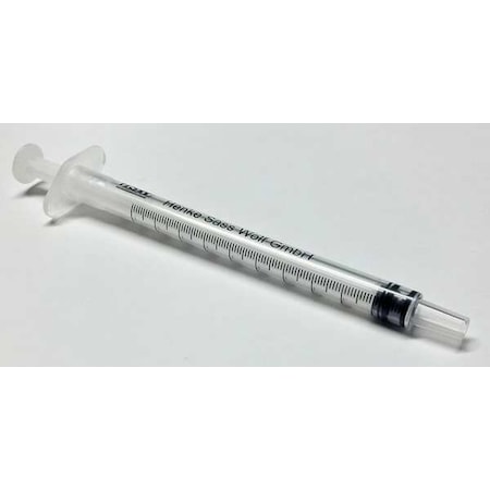 Henke-Ject Disposable Syringe, Luer Slip, 1 mL, PK100 8300014579