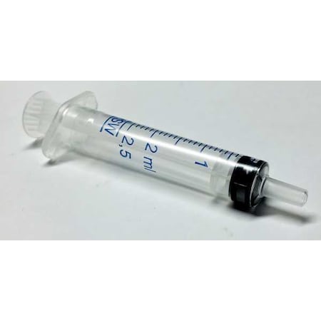 Henke-Ject Disp Syringe, Luer Slip, 2.5 mL, PK100 5020.000V0