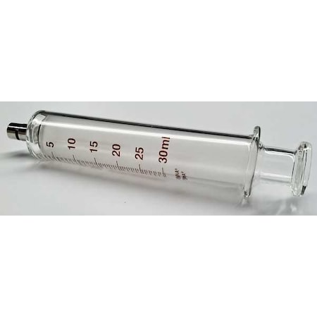 Fortuna Glass Syringe, Metal Luer Lock, 30 mL 7.140-44