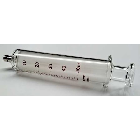 Fortuna Glass Syringe, Metal Luer Lock, 50 mL 7.140-45