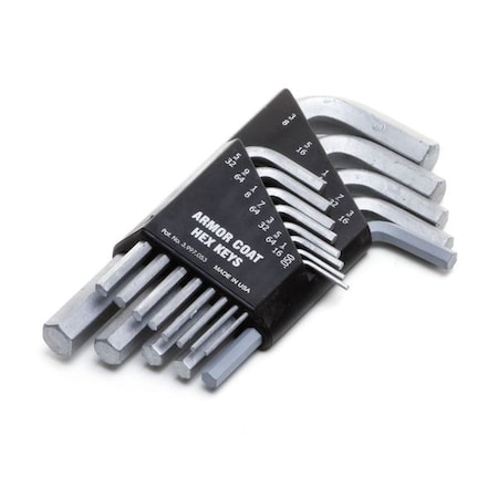 Armor Coat 13 Piece SAE L-Shape Hex Key Set, UST260072 UST260072