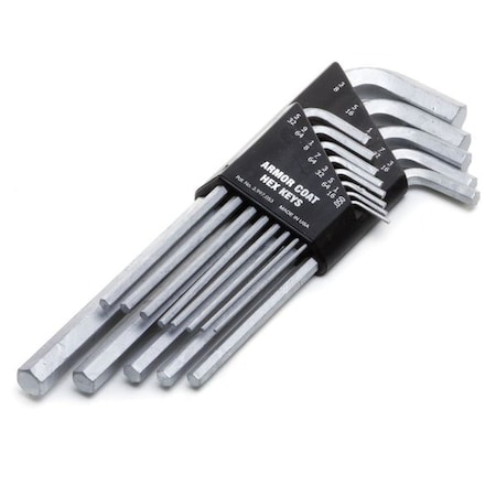 Armor Coat 13 Piece SAE L-Shape Hex Key Set, UST260660 UST260660