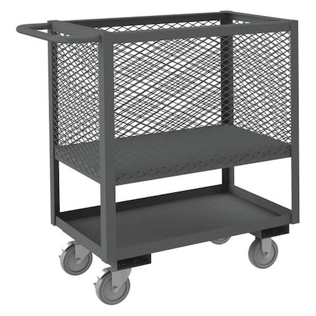 Zoro Select Mesh Truck, 40 In. H, 18 In. W, 37 In. L 4SLT-EX1832-1.2K-95