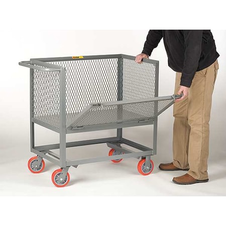 Little Giant Mesh Truck, 40 In. H, 24 In. W, 53 In. L RPDX-2448-6PY