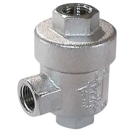 Legris Quick Exhaust Valve, 150 psi Max Op Pressure, 10 psi Min Op Pressure, 1/2 in NPT, 1/2 in NPT 7982 22 22